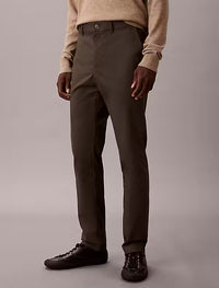 Calvin Klein SLIM SATEEN CHINO TROUSER
