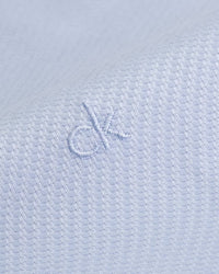 Calvin Klein NON IRON STRUCTURE SLIM SHIRT Blue - Supermen.dk