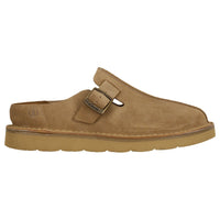 Clarks Solsbury Mule Dark Sand Suede - Supermen.dk