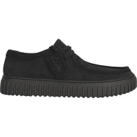 Clarks Torhill Lo Black Suede - Supermen.dk