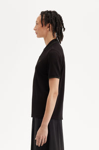 Fred Perry M3600 Black / Court Green / Court Green - Supermen.dk