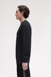 Fred Perry Pique Stitch Jumper - Supermen.dk