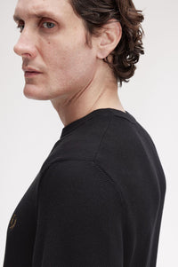 Fred Perry Pique Stitch Jumper - Supermen.dk