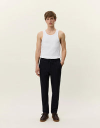 Les Deux Como Tapered Pinstripe Pants - Supermen.dk
