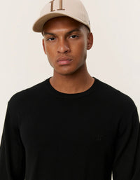 Les Deux Greyson Merino Knit Black - Supermen.dk