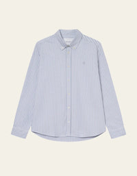 Les Deux Konrad Striped Oxford Shirt Allure - Supermen.dk