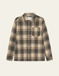 Les Deux Loan Check Twill Overshirt - Supermen.dk