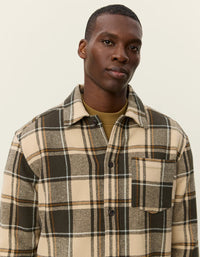 Les Deux Loan Check Twill Overshirt - Supermen.dk