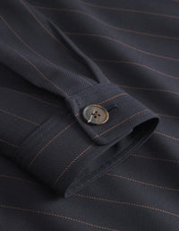 Les Deux Marseille Pinstripe Hybrid Jacket - Supermen.dk