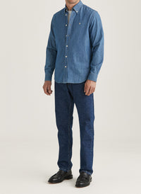 Morris Denim Shirt - Classic Fit - Supermen.dk
