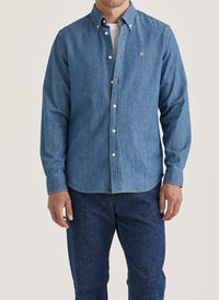 Morris Denim Shirt - Classic Fit - Supermen.dk