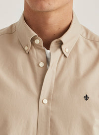 Morris Douglas Shirt - Slim Fit / 06 Khaki - Supermen.dk