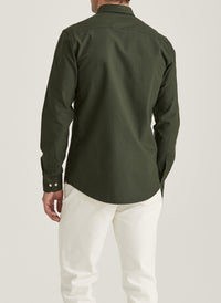 Morris Douglas Shirt - Slim Fit / 79 Olive - Supermen.dk