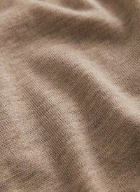 Morris Merino John Zip Khaki - Supermen.dk