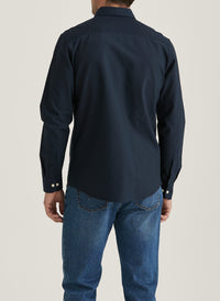 Morris Oxford Button Down Shirt Navy - Supermen.dk