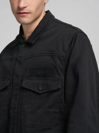 Replay BLACK DENIM JACKET - Supermen.dk