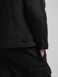 Replay BLACK DENIM JACKET - Supermen.dk
