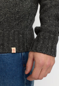 Revolution Knit Sweater 6538 - Black - Supermen.dk