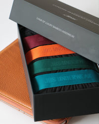 JBS 5-pack Bambus Tights Organic Multi Color - Supermen.dk