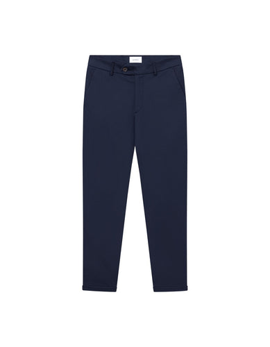Les Deux Como Cotton Suit Pants Navy - Supermen.dk