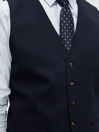 Selected SLHSLIM-NEIL VEST NAVY - Supermen.dk