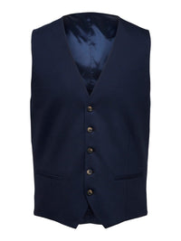 Selected SLHSLIM-NEIL VEST NAVY - Supermen.dk