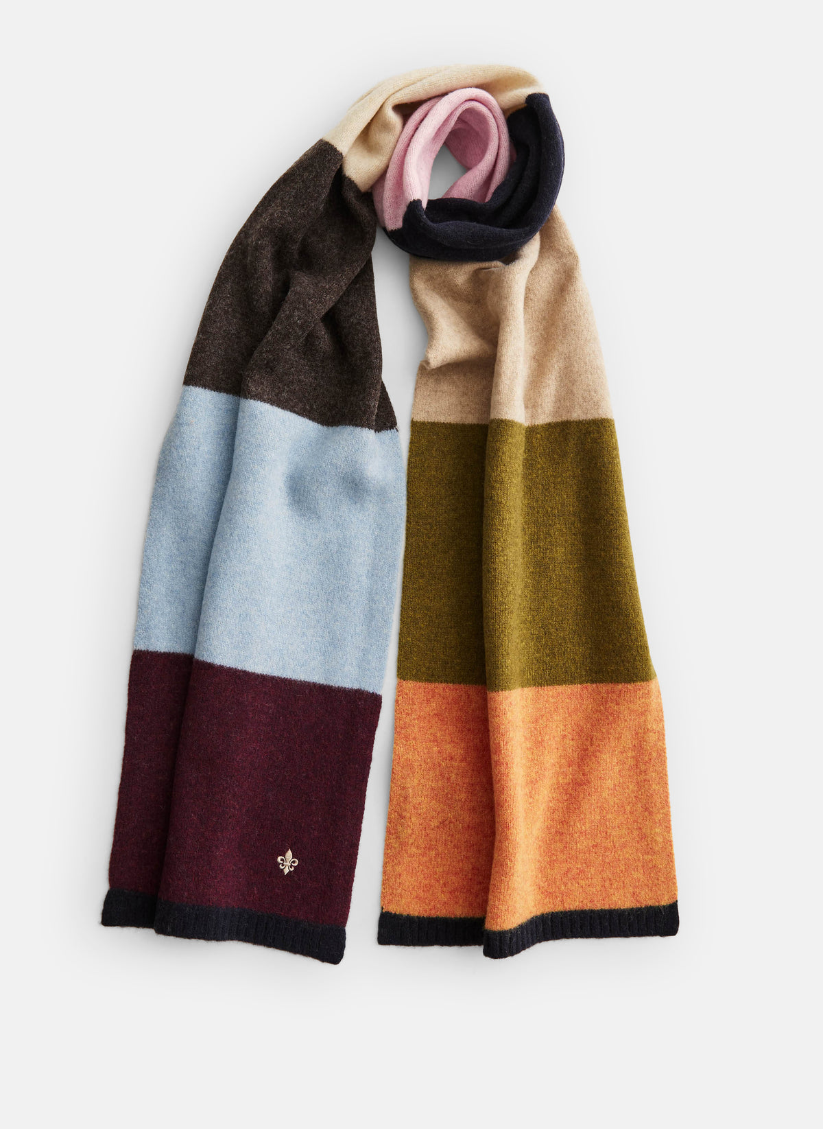 Morris Neville Scarf - 75 OLIVE