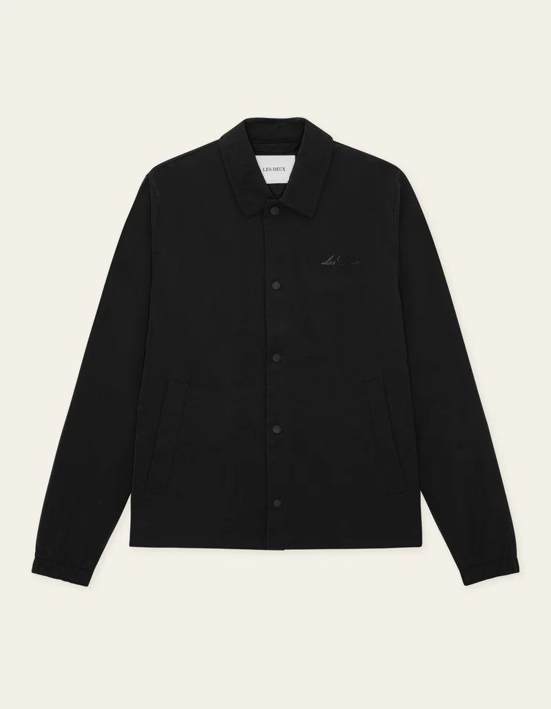 Les Deux Idris Coach Jacket - Black