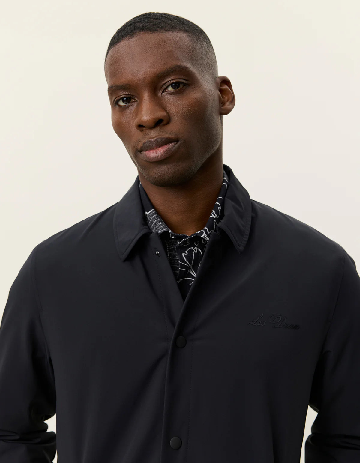 Les Deux Idris Coach Jacket - Black