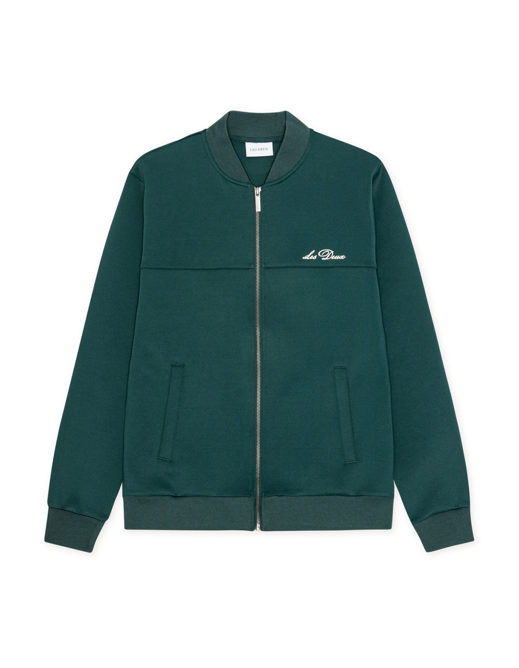 Les Deux Ballier Crew Track Jacket - Sea Moss Green