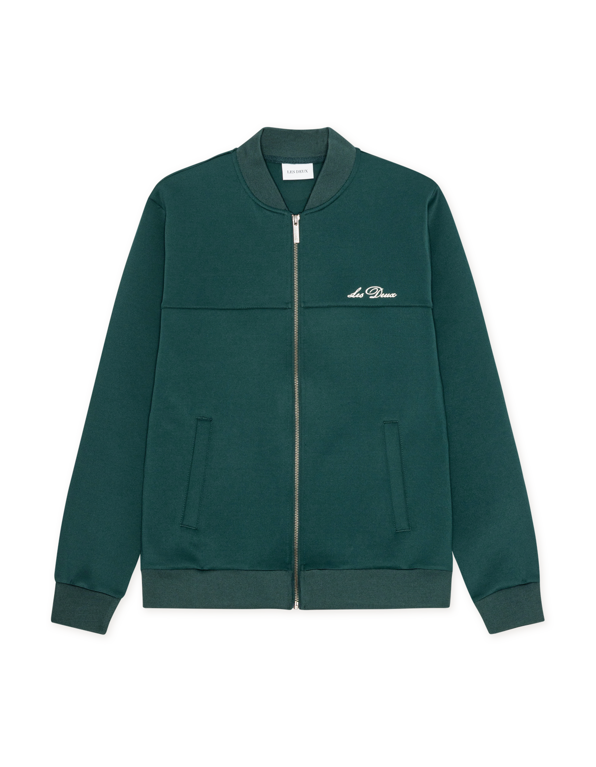 Les Deux Ballier Crew Track Jacket - Sea Moss Green