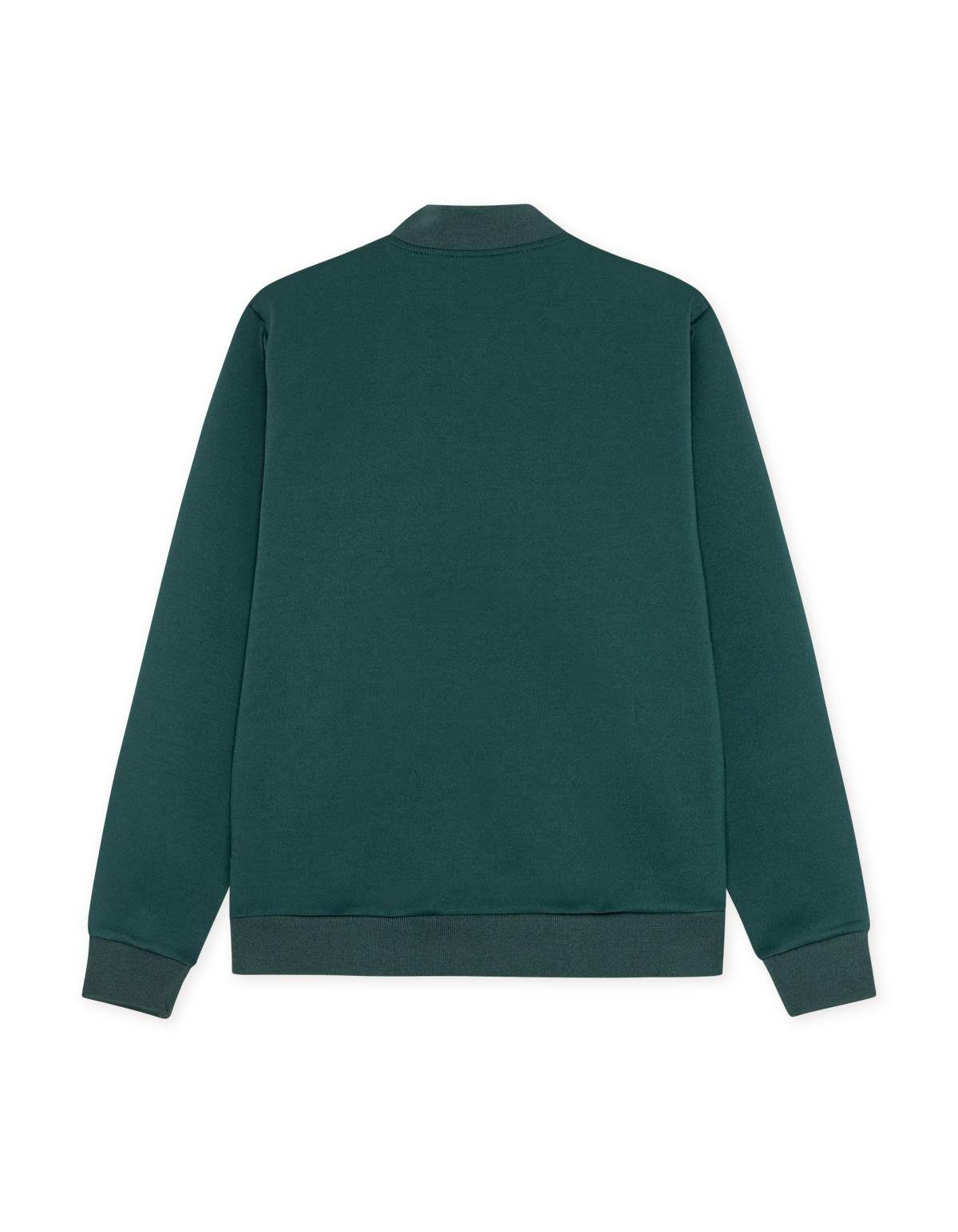 Les Deux Ballier Crew track jacket i Sea Moss grøn set bagfra – produktbillede
