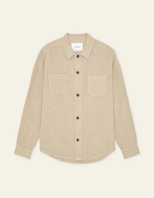 Les Deux Hamilton Overshirt - Light Sand