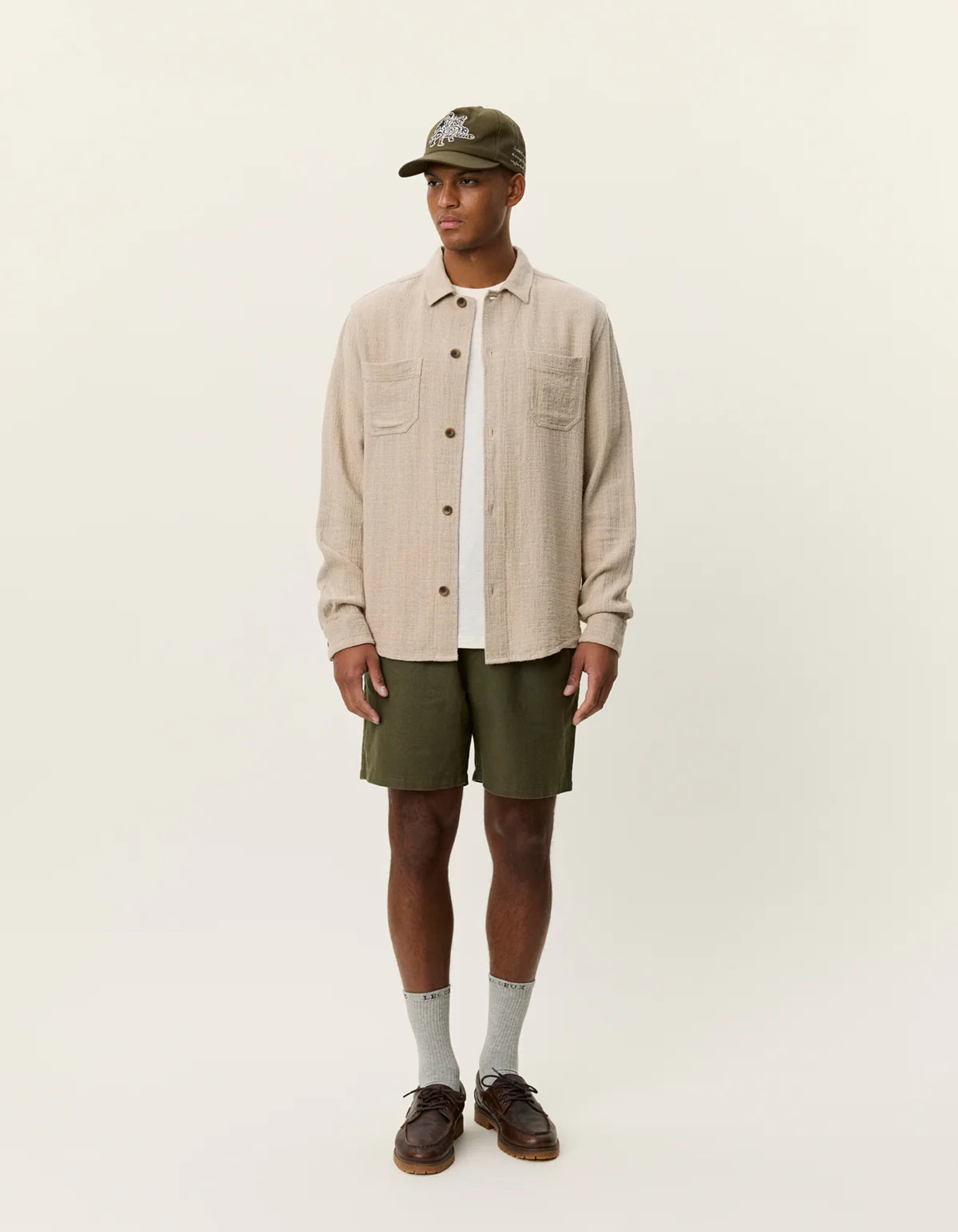 Les Deux Hamilton Overshirt - Light Sand
