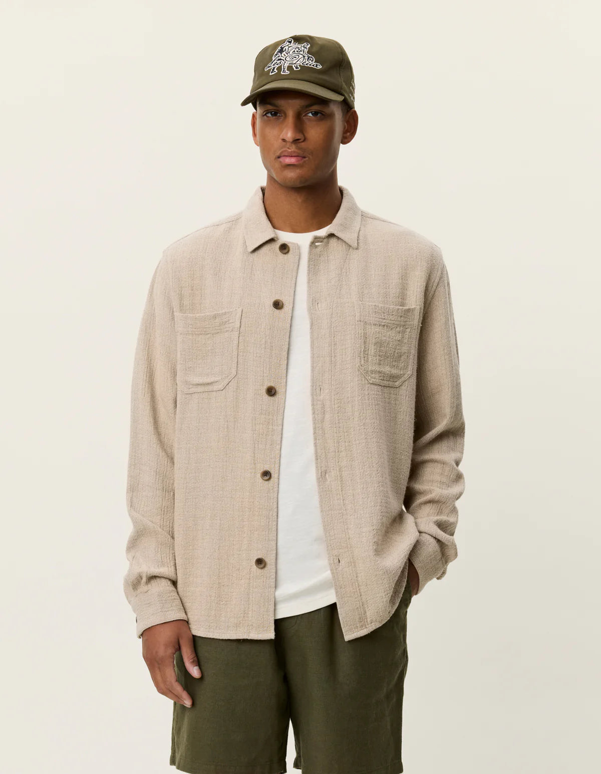 Les Deux Hamilton Overshirt - Light Sand