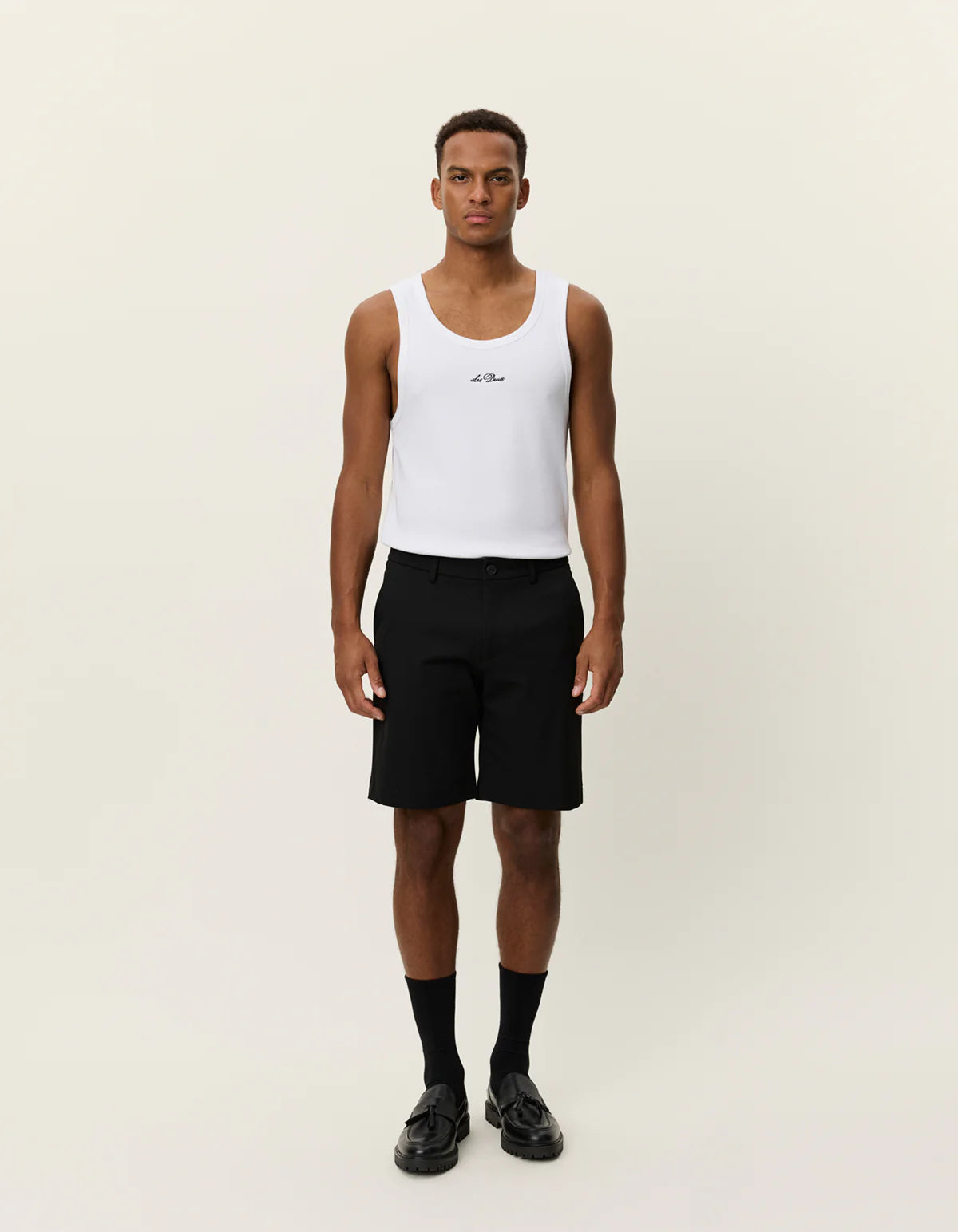 Les Deux Como Reg Shorts - Black