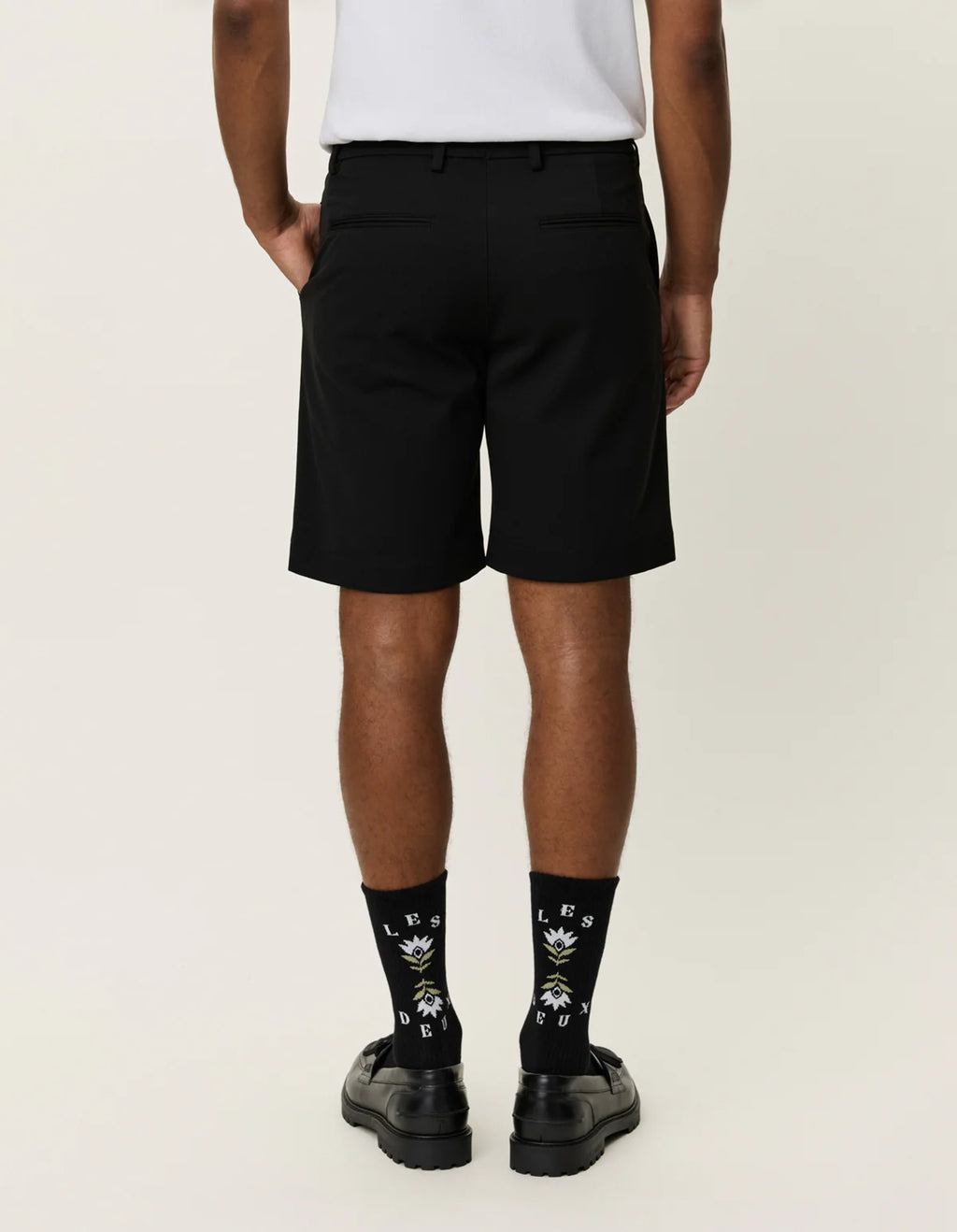 Les Deux Como Reg Shorts - Black