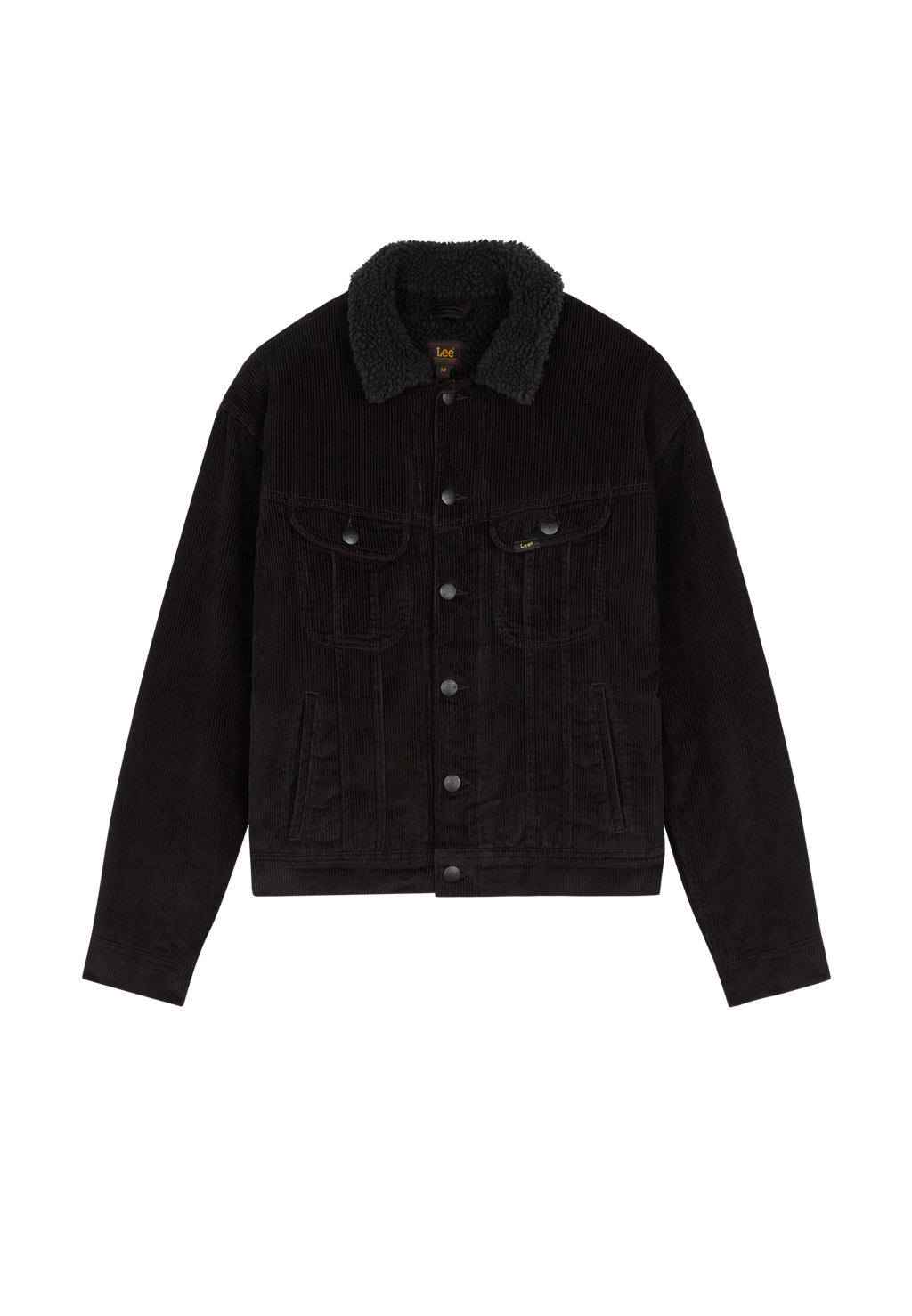 Lee RELAXED SHERPA JACKET - 11656 BLACK