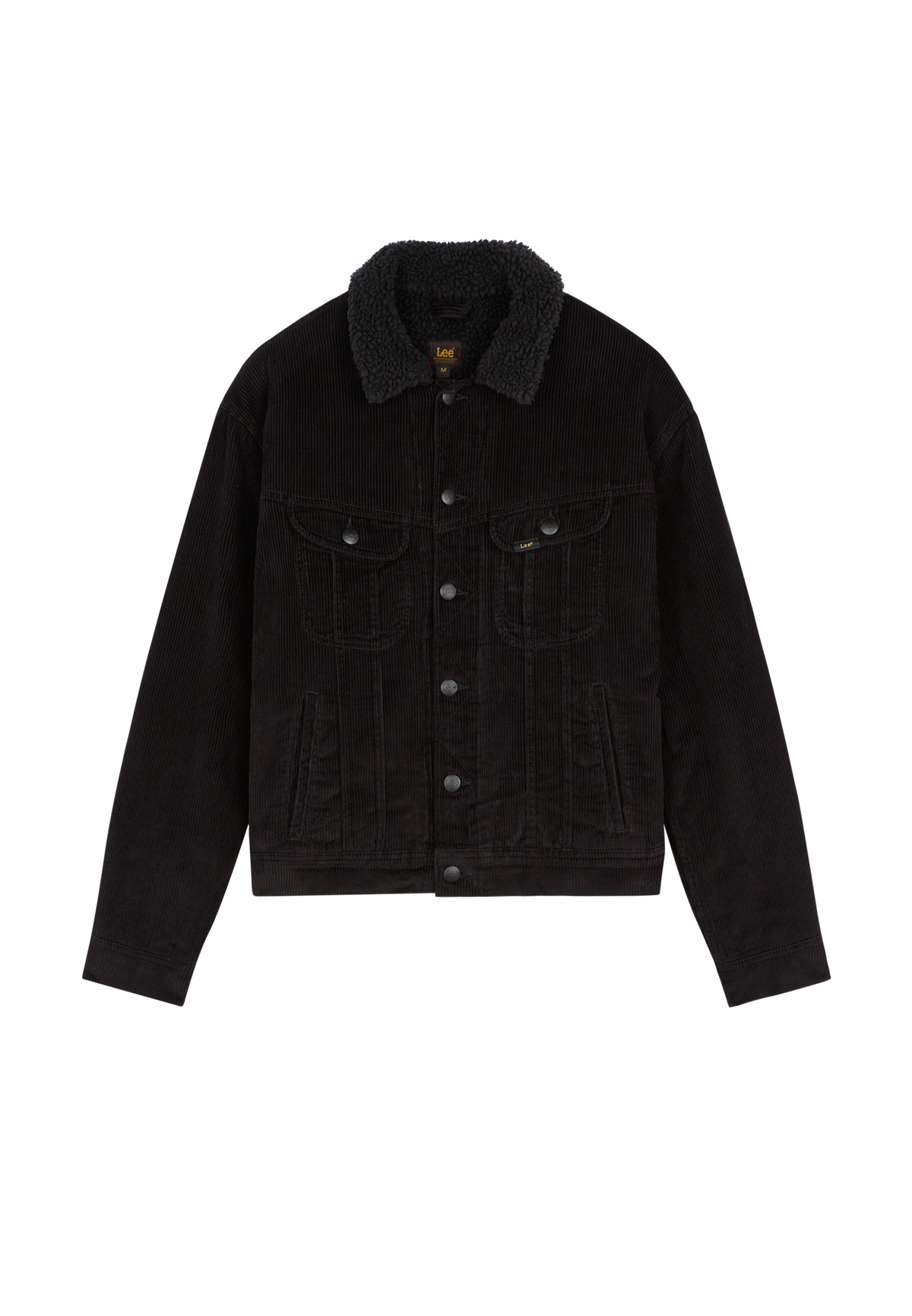 Lee RELAXED SHERPA JACKET - 11656 BLACK