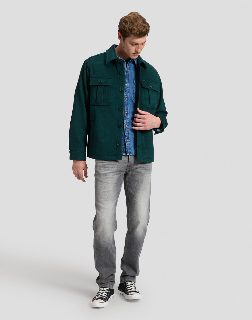 Lee UTILITY WOOL SHIRT - 17620 PONDEROSA PINE