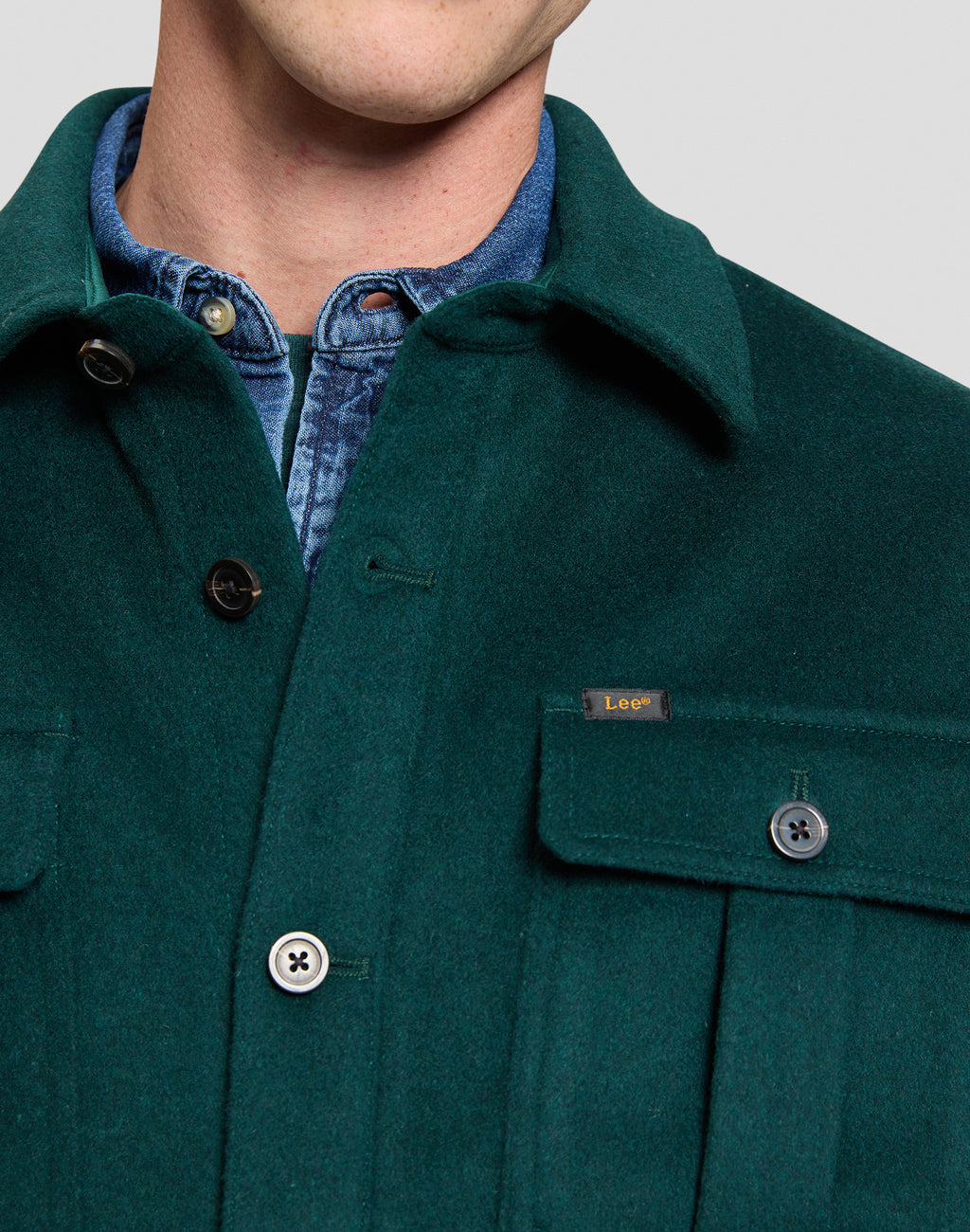 Lee UTILITY WOOL SHIRT - 17620 PONDEROSA PINE