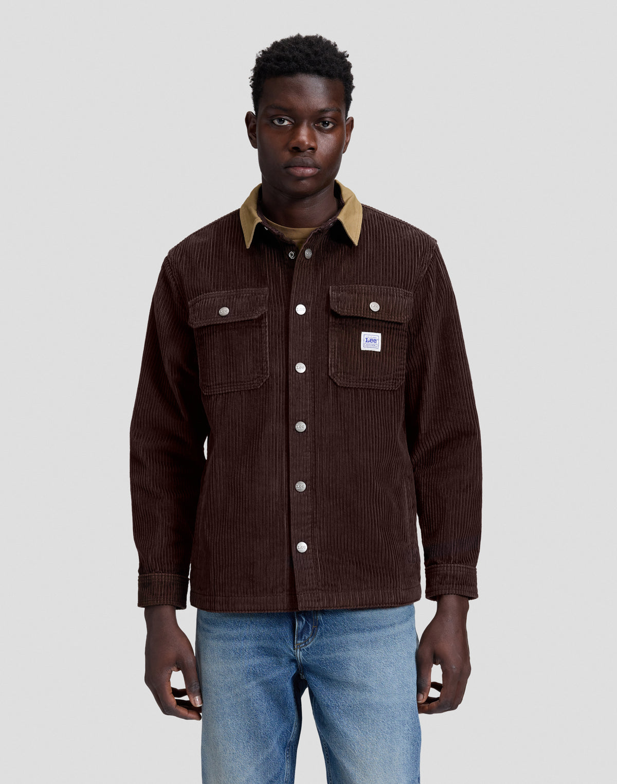 Lee WORKWEAR OVERSHIRT - 17551 CHOCOLATE TORTE