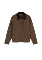Lee CORD COLLAR MIX OVERSHIRT - 17551 CHOCOLATE TORTE