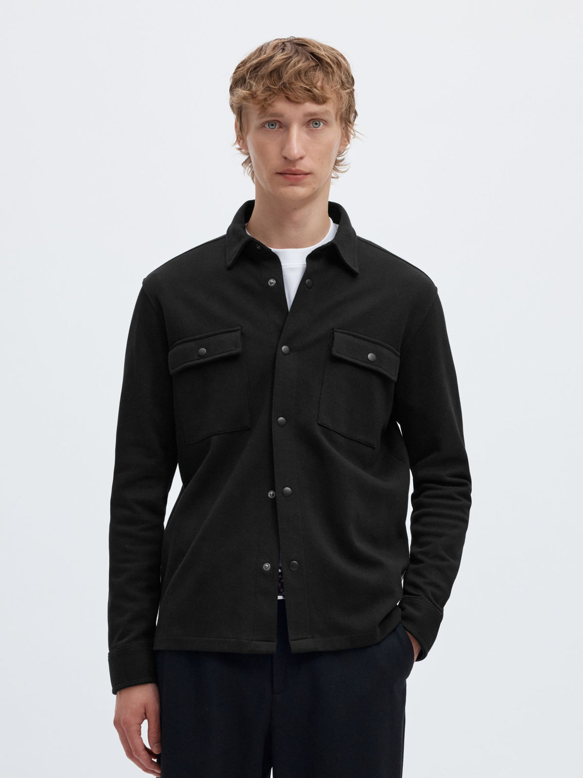 Selected JACKIE SWEAT JACKET - Black