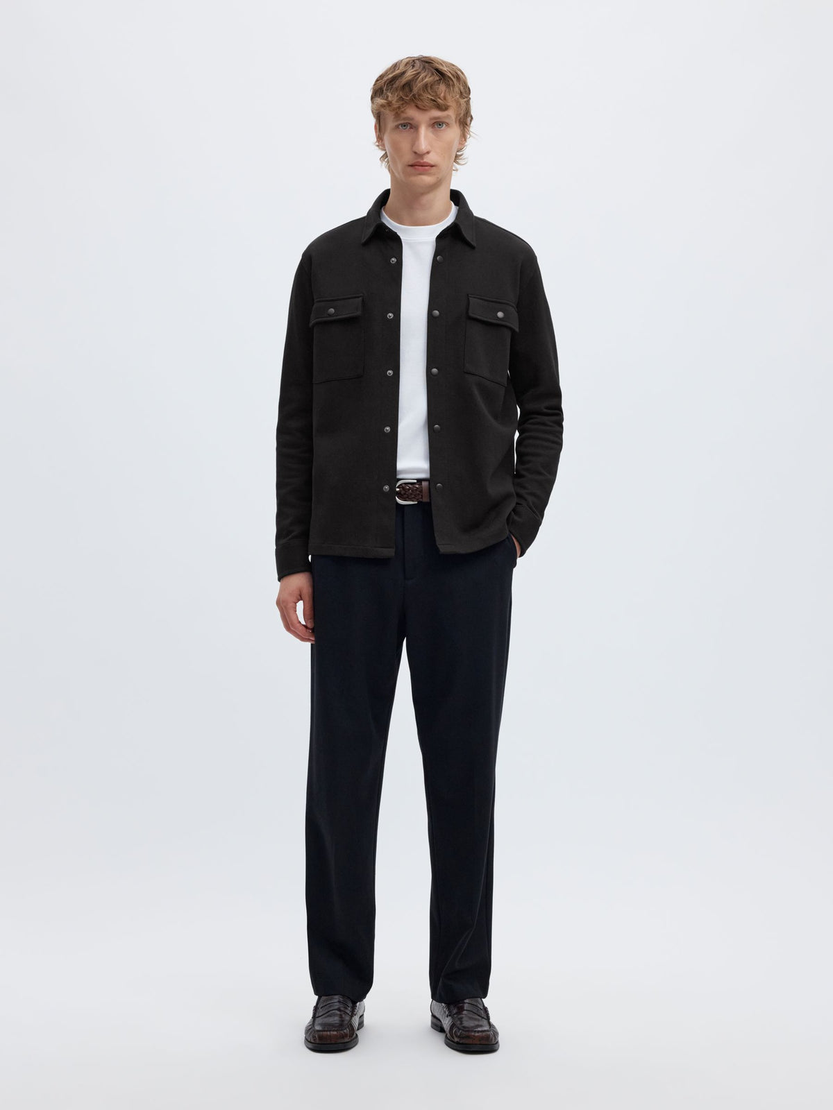 Selected JACKIE SWEAT JACKET - Black