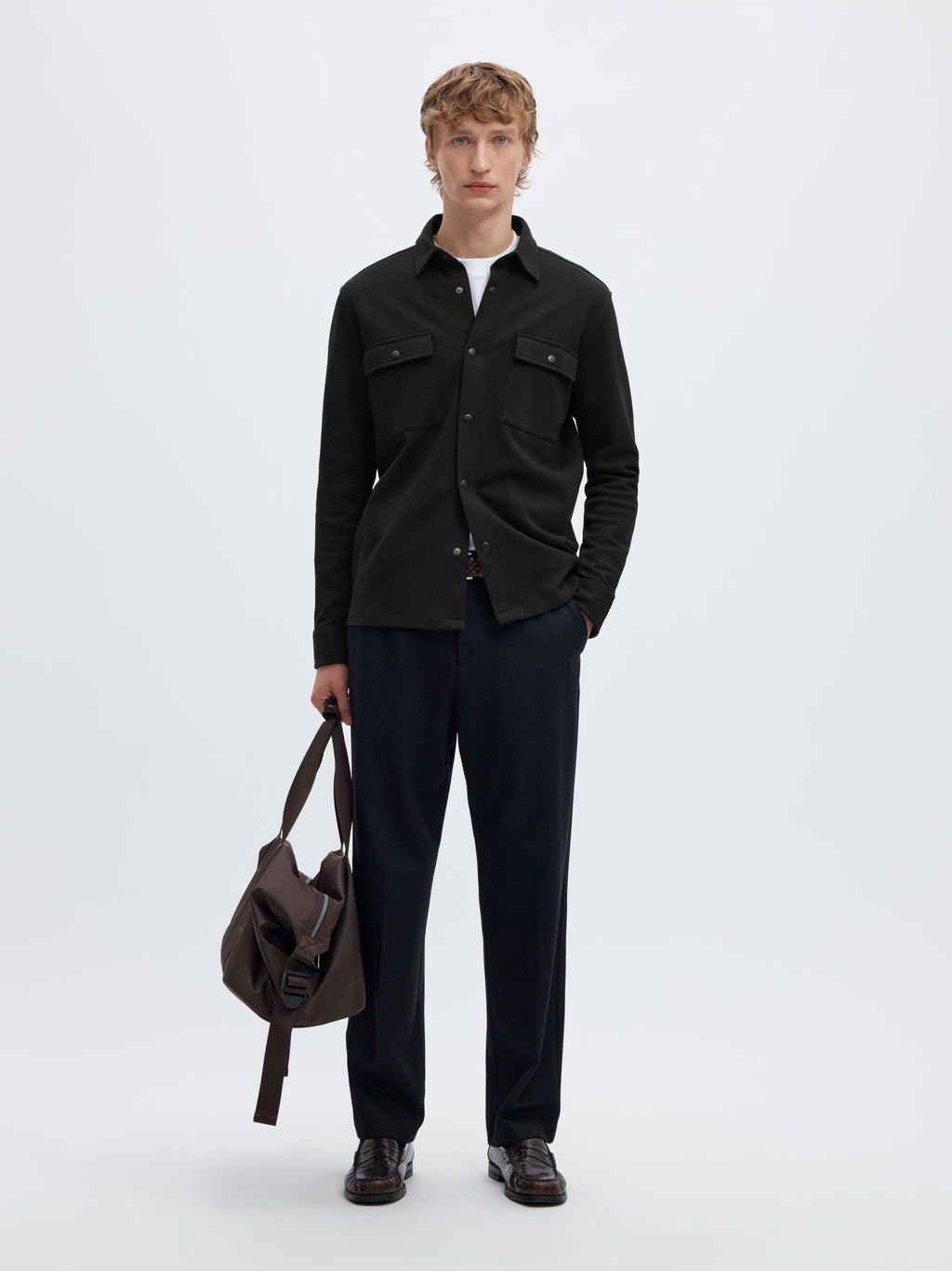 Selected JACKIE SWEAT JACKET - Black
