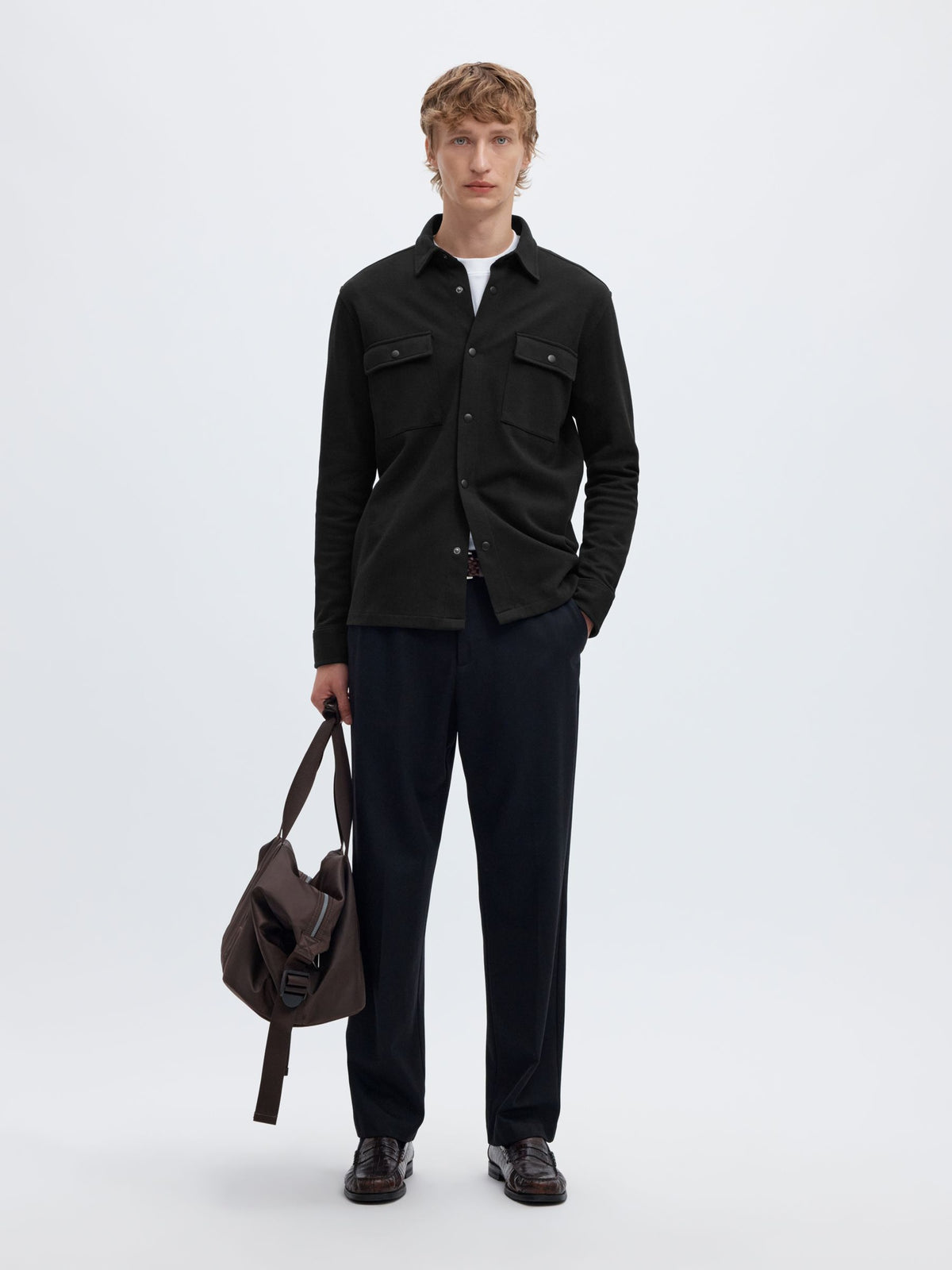 Selected JACKIE SWEAT JACKET - Black