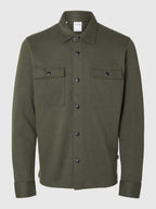Selected JACKIE SWEAT JACKET - Forest Night