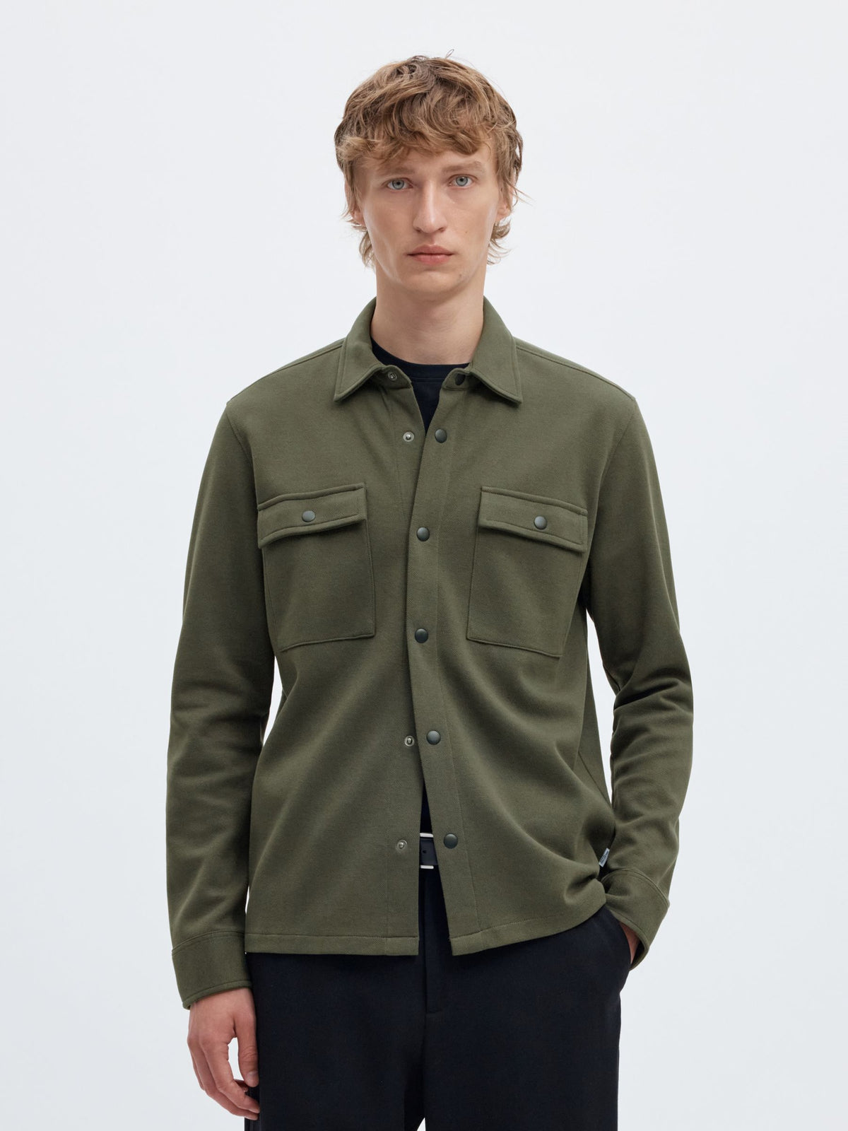 Selected JACKIE SWEAT JACKET - Forest Night