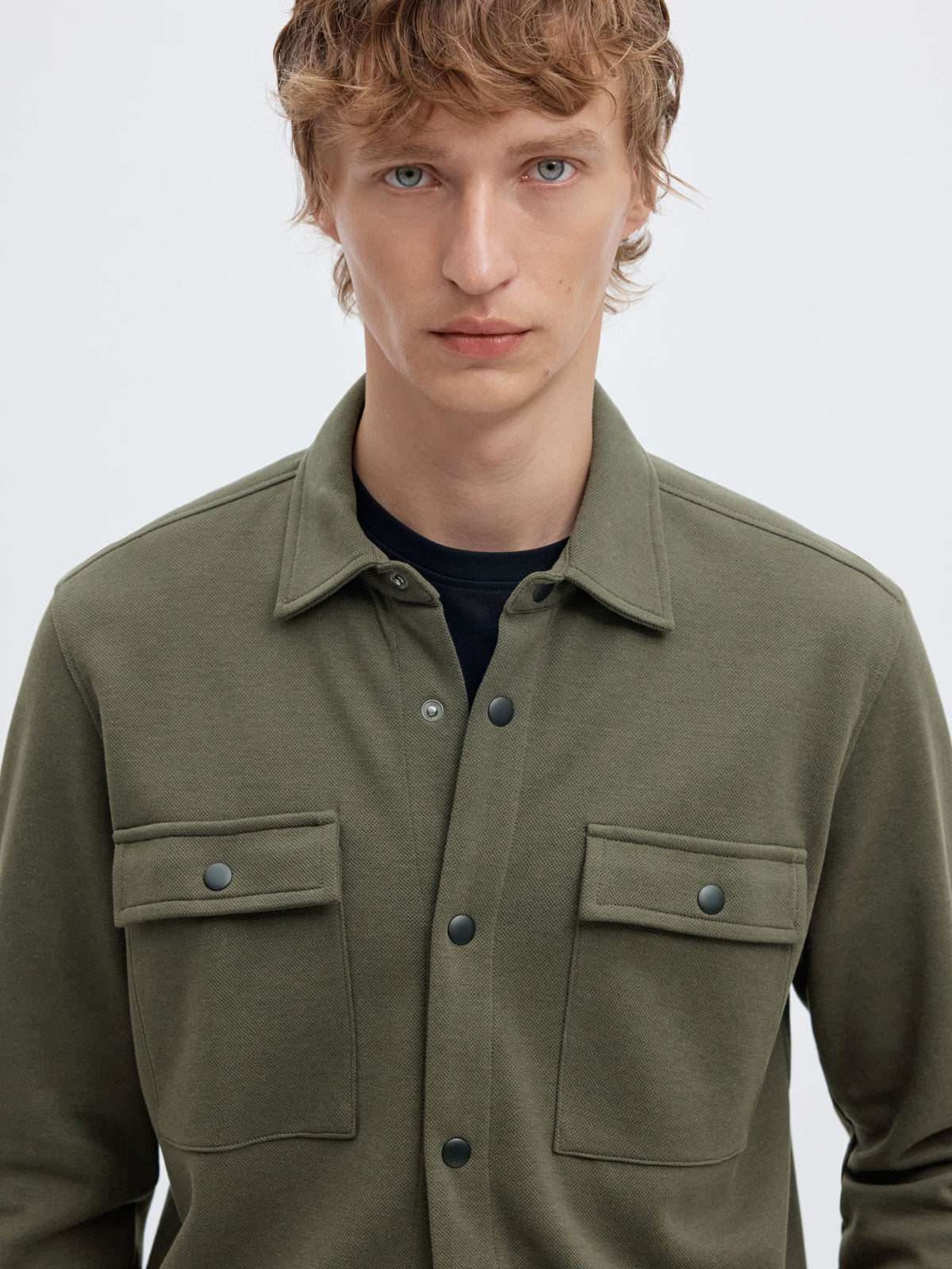 Selected JACKIE SWEAT JACKET - Forest Night